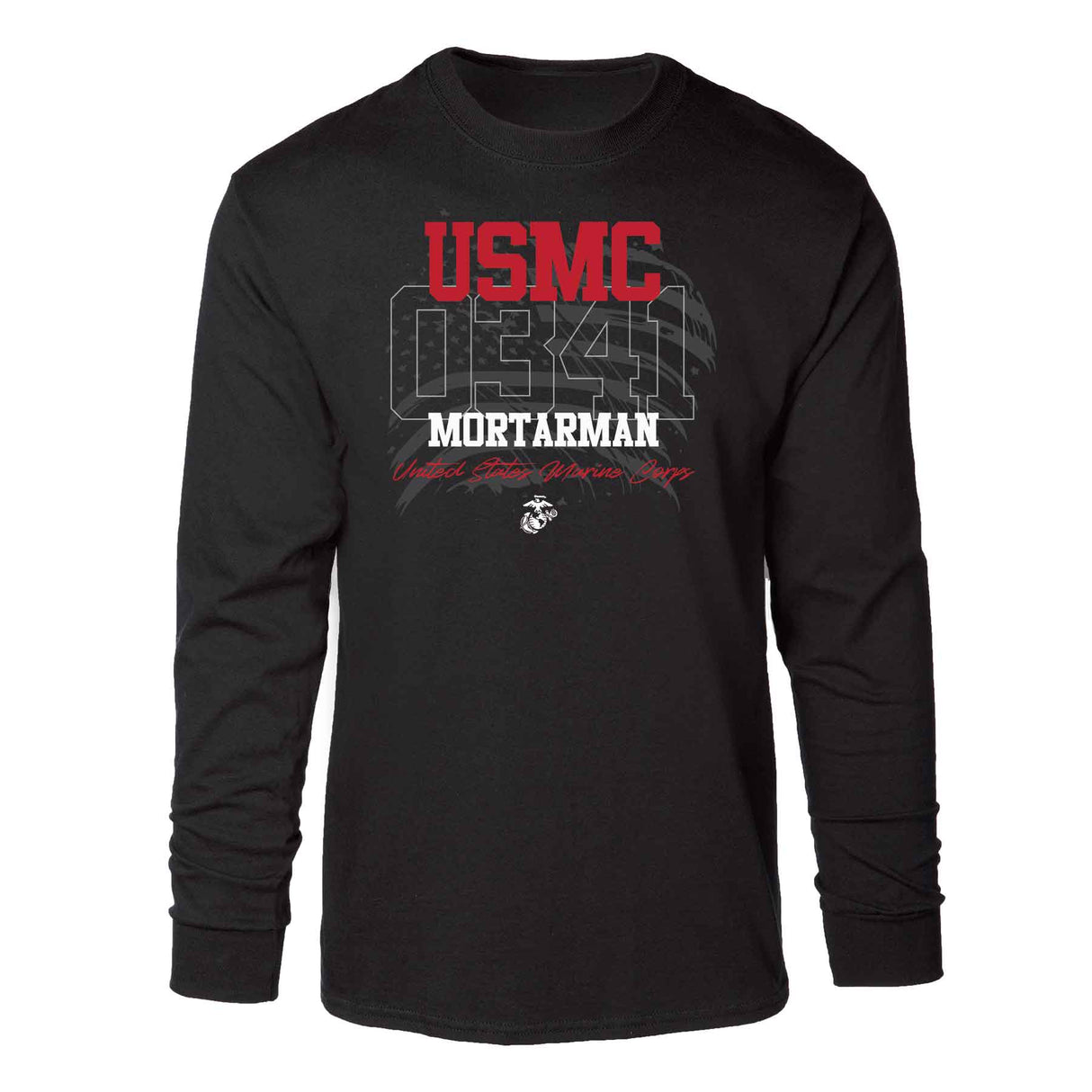 Choose Your Marine MOS Flag Long Sleeve - SGT GRIT