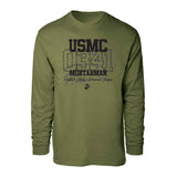 Choose Your Marine MOS Flag Long Sleeve - SGT GRIT