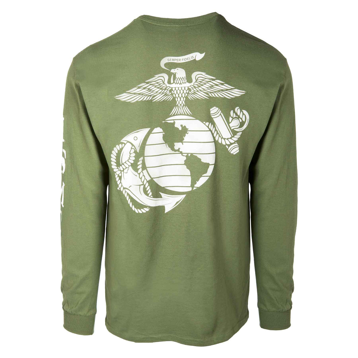 USMC OD Long Sleeve T-shirt - SGT GRIT