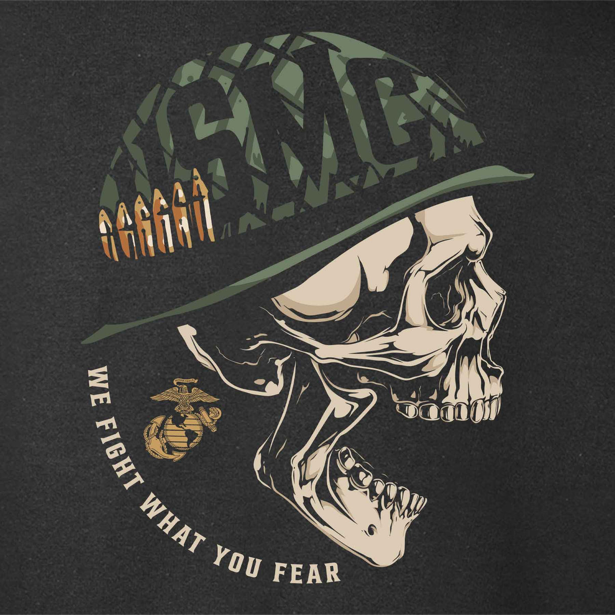 USMC We Fight What You Fear Long Sleeve - SGT GRIT