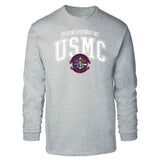 11th MEU Pride Of The Pacific Arched Long Sleeve T-shirt - SGT GRIT
