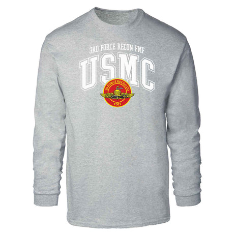 3rd Force Recon FMF Arched Long Sleeve T-shirt - SGT GRIT