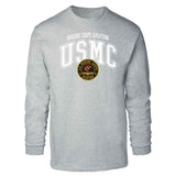 Marine Corps Aviation Arched Long Sleeve T-shirt - SGT GRIT