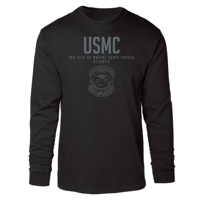 2nd FSSG US Marine Corps Tonal Long Sleeve T-shirt - SGT GRIT