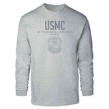 2nd FSSG US Marine Corps Tonal Long Sleeve T-shirt - SGT GRIT