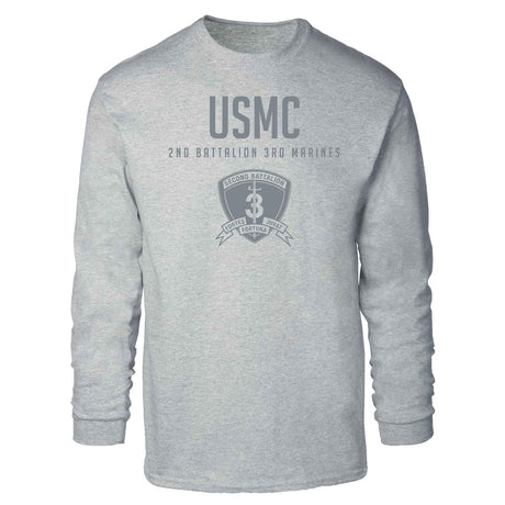 2nd Battalion 3rd Marines Tonal Long Sleeve T-shirt - SGT GRIT