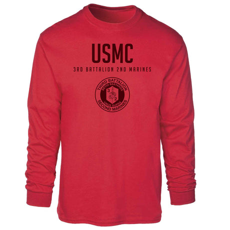 3rd Battalion 2nd Marines Tonal Long Sleeve T-shirt - SGT GRIT