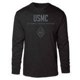 1st Combat Engineer Battalion Tonal Long Sleeve T-shirt - SGT GRIT