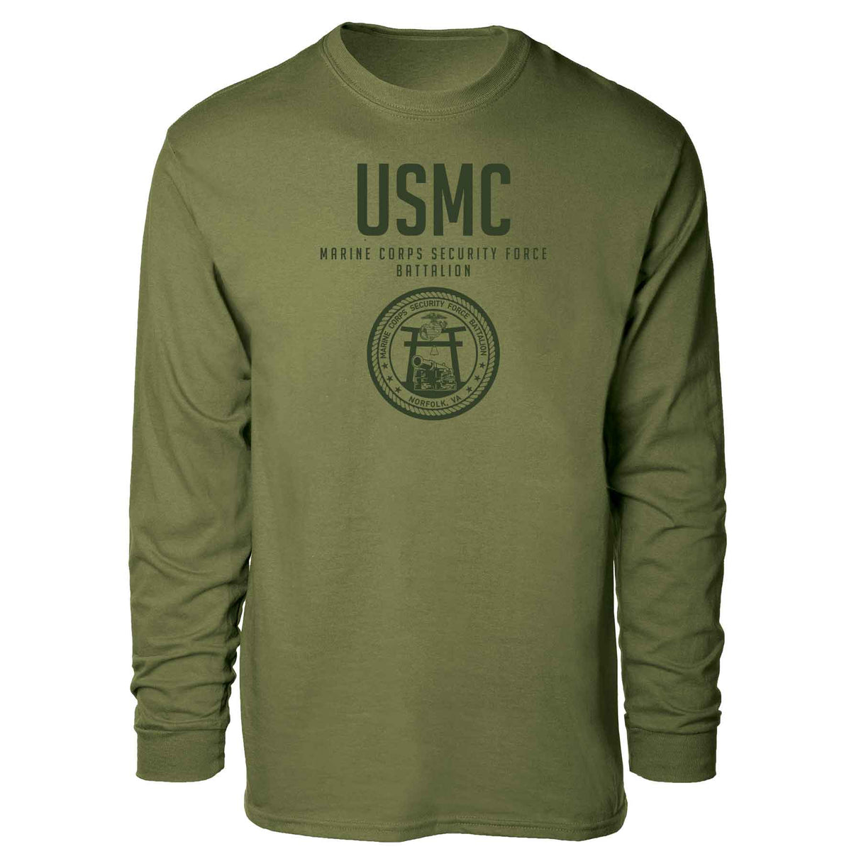 Marine Corps Security Force Tonal Long Sleeve T-shirt - SGT GRIT