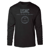 Force Recon US Marines Tonal Long Sleeve T-shirt - SGT GRIT