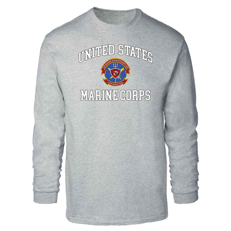 22nd MEU Fleet Marine Force USMC Long Sleeve T-shirt - SGT GRIT