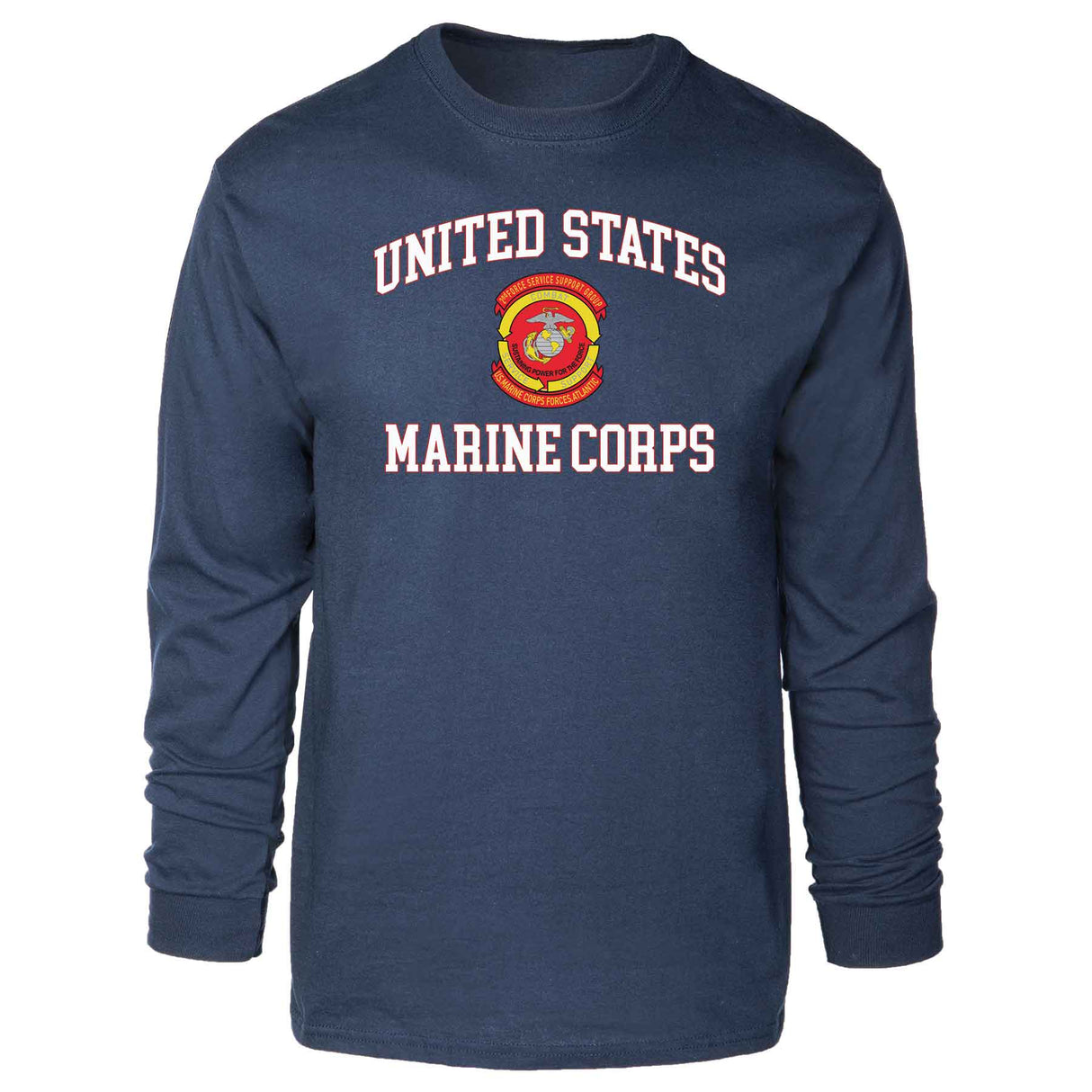 2nd FSSG US Marine Corps USMC Long Sleeve T-shirt - SGT GRIT