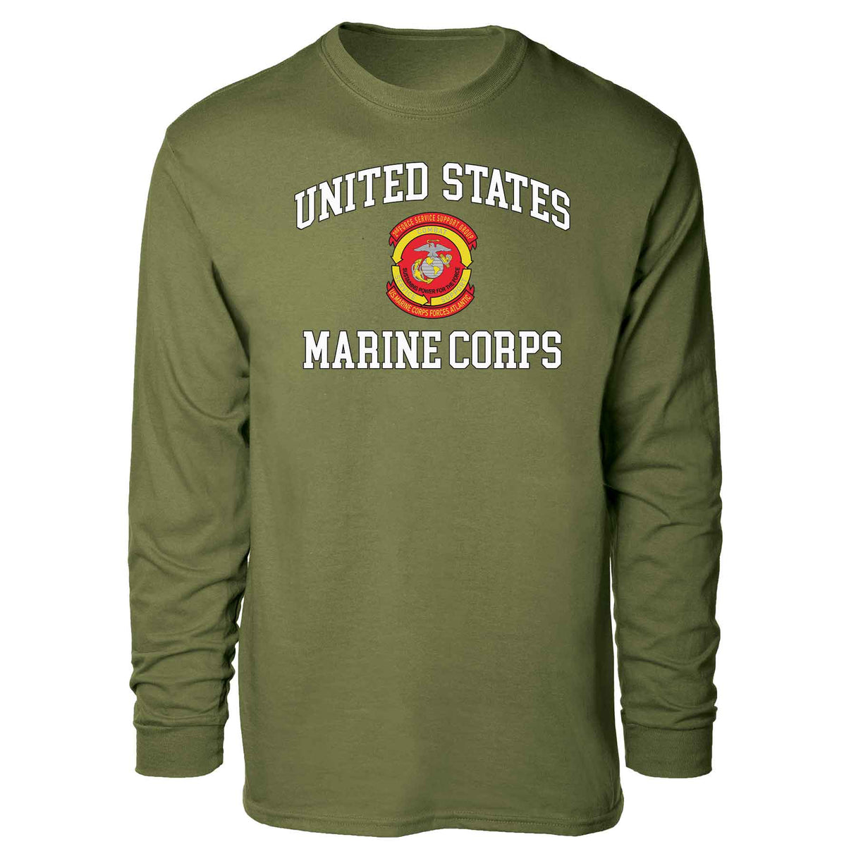 2nd FSSG US Marine Corps USMC Long Sleeve T-shirt - SGT GRIT