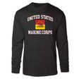 11th Marines Regimental USMC Long Sleeve T-shirt - SGT GRIT