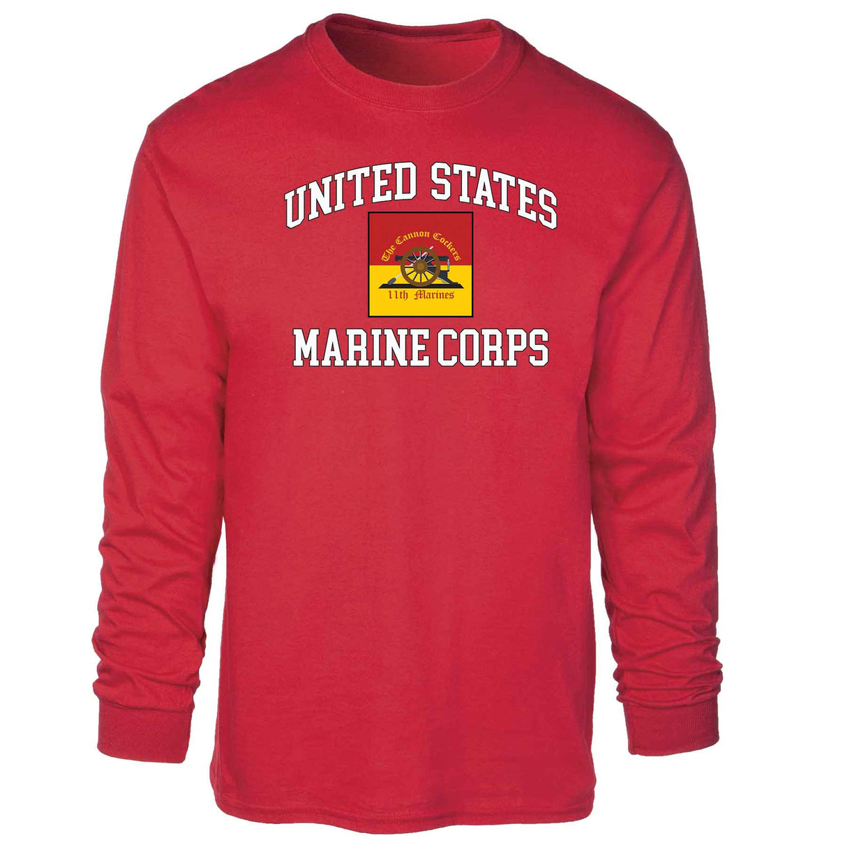 11th Marines Regimental USMC Long Sleeve T-shirt - SGT GRIT