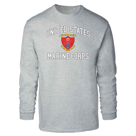 1st Battalion 5th Marines USMC Long Sleeve T-shirt - SGT GRIT