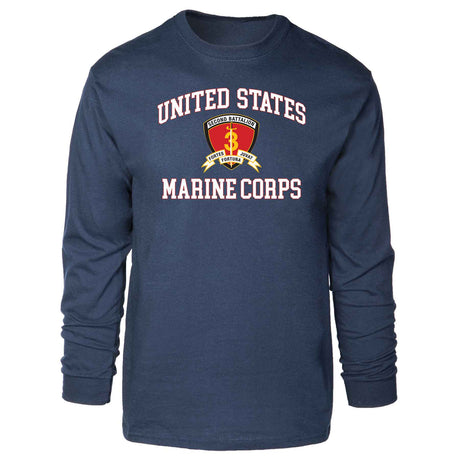 2nd Battalion 3rd Marines USMC Long Sleeve T-shirt - SGT GRIT