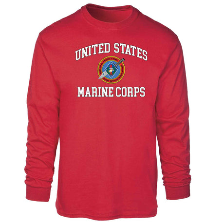 2nd Battalion 7th Marines USMC Long Sleeve T-shirt - SGT GRIT