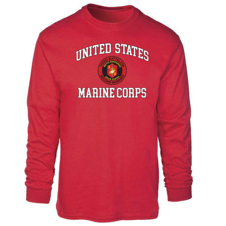 3rd Battalion 2nd Marines USMC Long Sleeve T-shirt - SGT GRIT