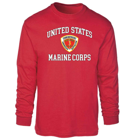 3rd Battalion 3rd Marines USMC Long Sleeve T-shirt - SGT GRIT
