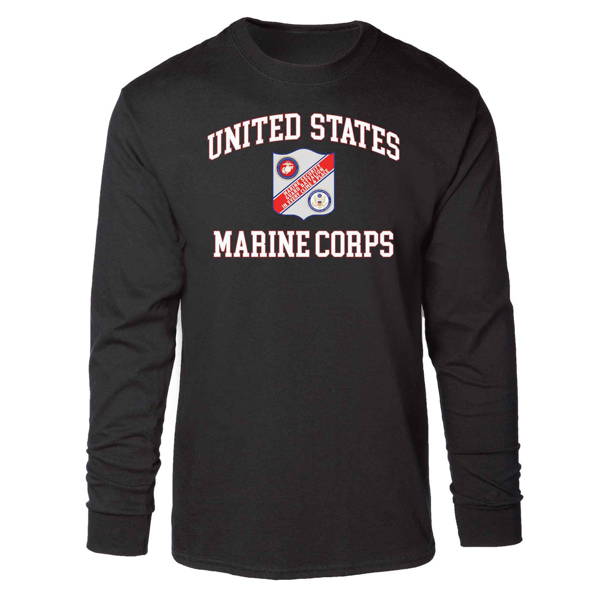 Marine Security Guard USMC Long Sleeve T-shirt - SGT GRIT