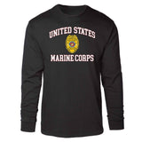 Military Police Badge USMC Long Sleeve T-shirt - SGT GRIT