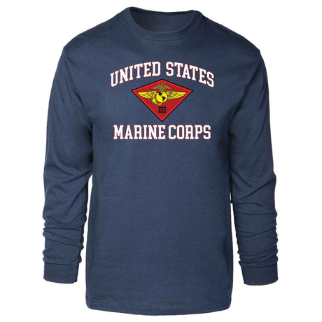 3rd Marine Air Wing USMC Long Sleeve T-shirt - SGT GRIT