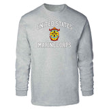 MCB Camp Lejeune USMC Long Sleeve T-shirt - SGT GRIT