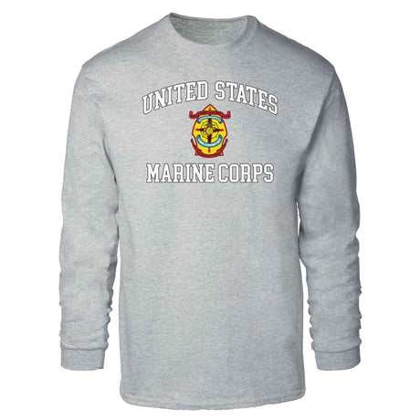 MCB Camp Lejeune USMC Long Sleeve T-shirt - SGT GRIT