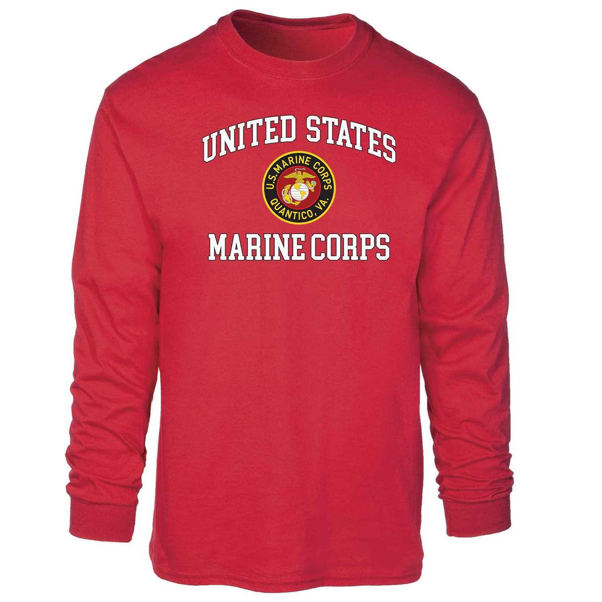 Quantico Virginia USMC Long Sleeve T-shirt - SGT GRIT