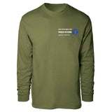 Guadalcanal 1st Marine Division Proud Veteran Long Sleeve T-shirt - SGT GRIT