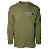 Marine Corps Security Force Proud Veteran Long Sleeve T-shirt - SGT GRIT