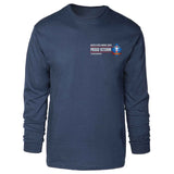 1st Recon Battalion Proud Veteran Long Sleeve T-shirt - SGT GRIT