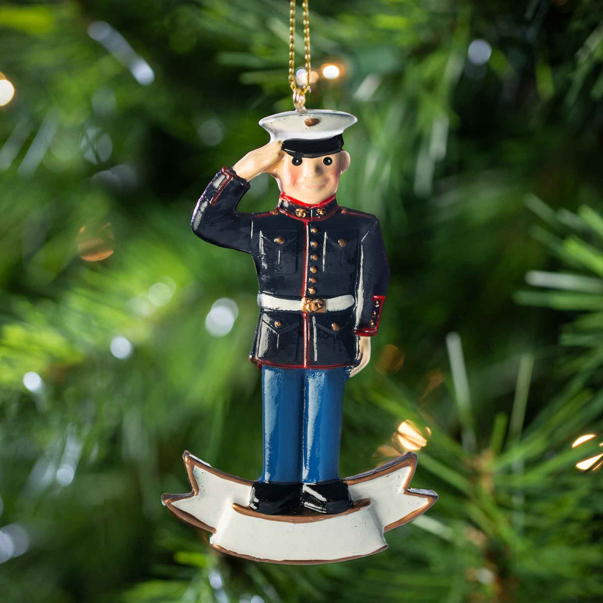 US Marines Personalized Ornament - SGT GRIT