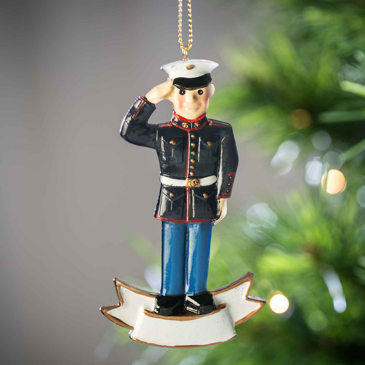 US Marines Personalized Ornament - SGT GRIT