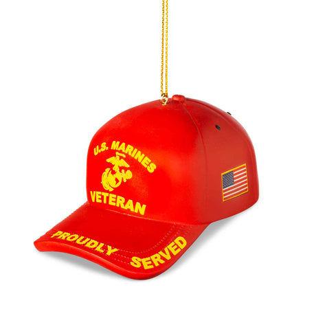 US Marines Veterans Hat Ornament - SGT GRIT