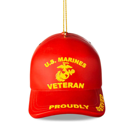 US Marines Veterans Hat Ornament - SGT GRIT