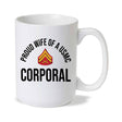 Wife of a USMC Mug - Choose Your USMC Rank - SGT GRIT