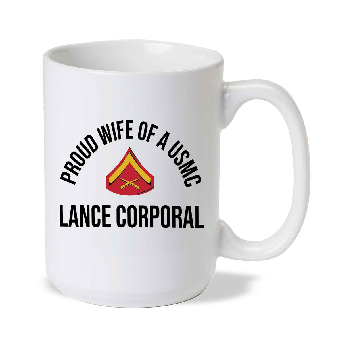 Wife of a USMC Mug - Choose Your USMC Rank - SGT GRIT