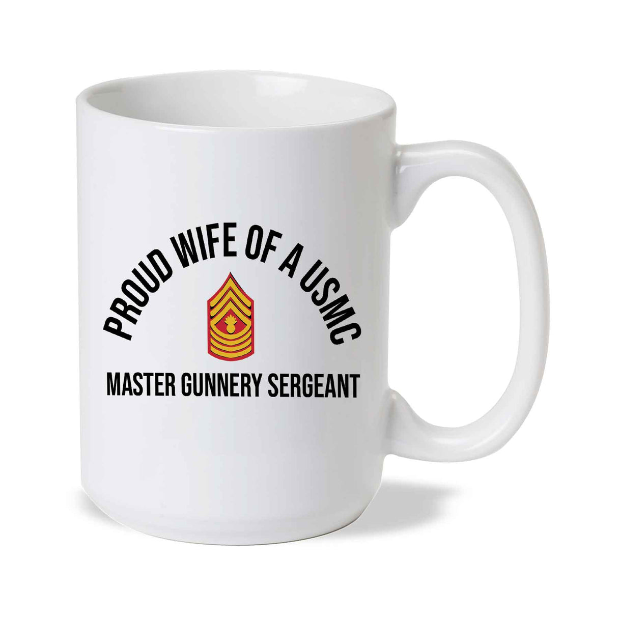 Wife of a USMC Mug - Choose Your USMC Rank - SGT GRIT