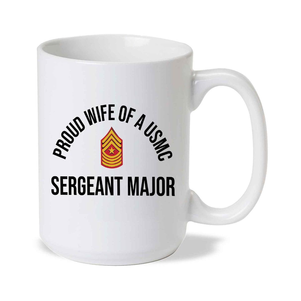 Wife of a USMC Mug - Choose Your USMC Rank - SGT GRIT