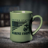 USMC OD Green Mug - SGT GRIT