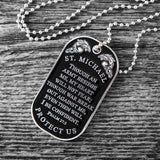 St. Michael Dog Tag Pendant - SGT GRIT