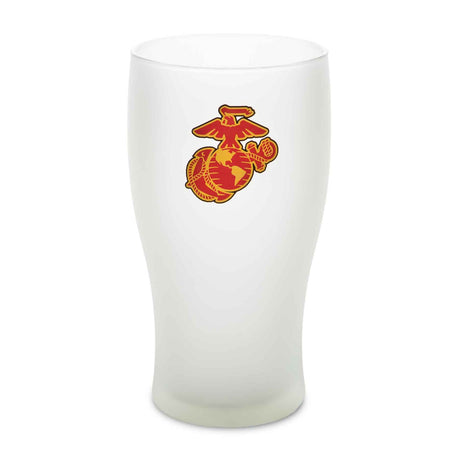 USMC EGA Frosted Beer Glass - SGT GRIT