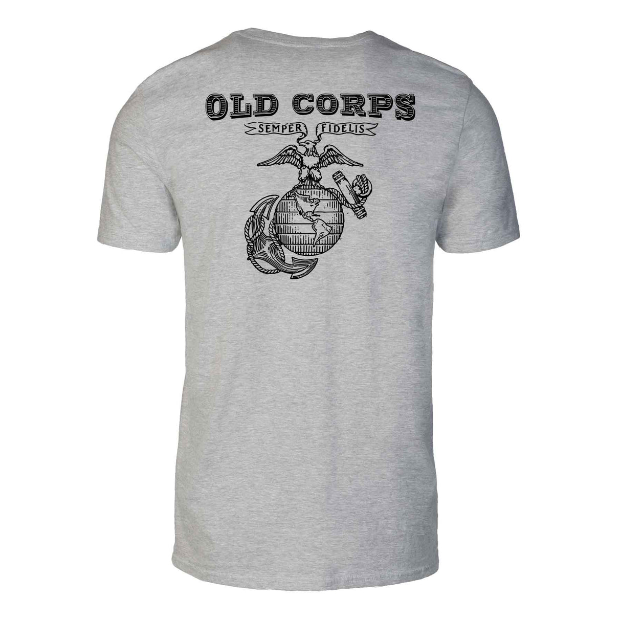 EGA Old Corps Back With Front Pocket T-shirt - SGT GRIT