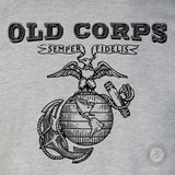 EGA Old Corps Back With Front Pocket T-shirt - SGT GRIT