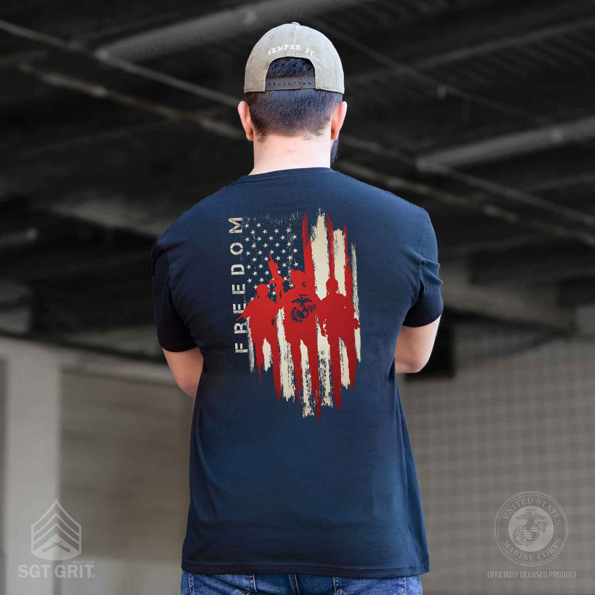 Freedom Warriors Pocket T-Shirt - SGT GRIT