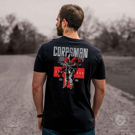 Corpsman Pocket T-shirt - SGT GRIT