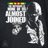 Almost Joined Back With Front Pocket T-shirt - SGT GRIT