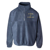 Custom USMC Embroidered 1/4 Zip Fleece - SGT GRIT